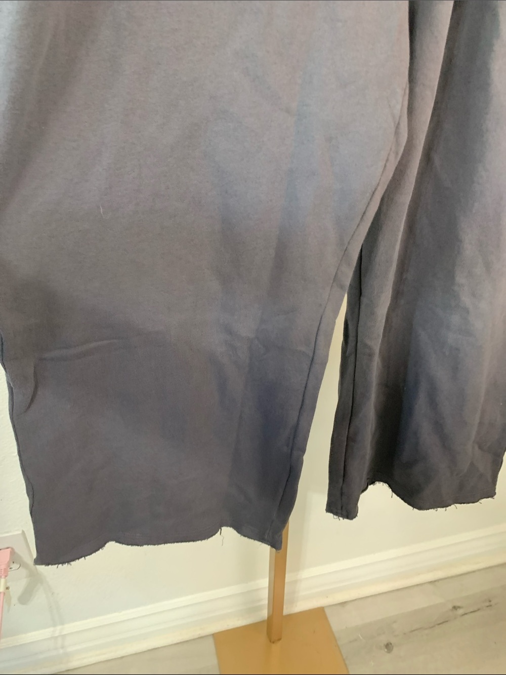Pact- Grey wide leg sweats in Slate grey- XL - Picture 4 of 6